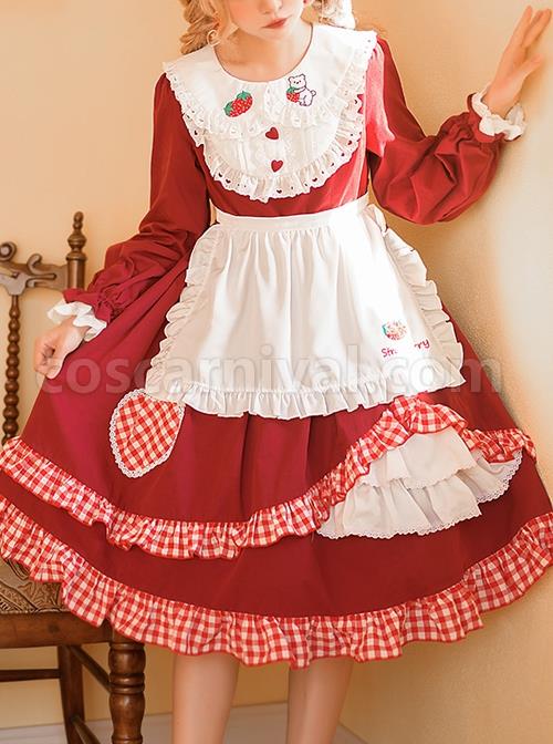 Strawberry-Bear-Series-OP-Embroidery-Doll-Collar-Ruffle-Hem-Sweet-Lolita-Long-Sleeve-Dress-coscarnival-3037.jpg