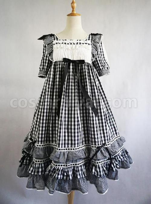 Summer-Resort-Girls-Plaid-High-Waist-Sweet-Lolita-Short-Sleeves-Dress-coscarnival-394.jpg