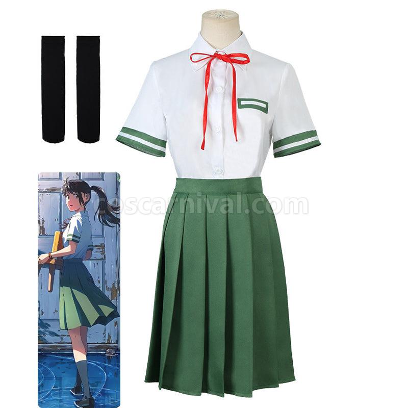 Suzume no Tojimari Suzume's Door Locking Suzume Cosplay Costume coscarnival0111287