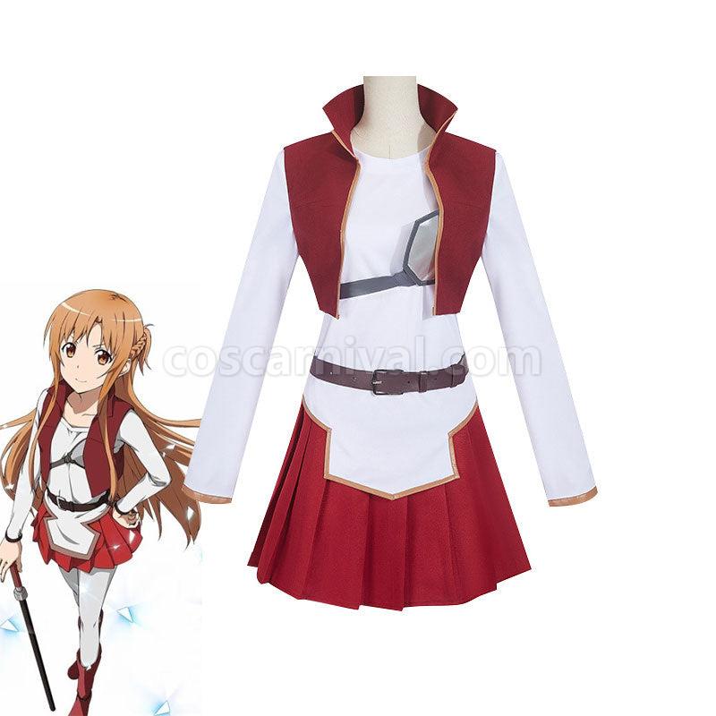 Sword Art Online Yuuki Asuna Cosplay Costumes coscarnival01117901