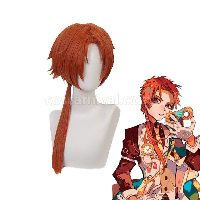 TBHK Toilet bound Hanako kun Aoi Akane Long Orange Cosplay Wigs coscarnival011115586