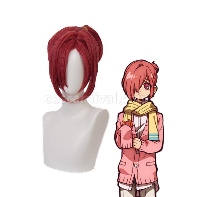 TBHK Toilet bound Hanako kun Mitsuba Sousuke Red Cosplay Wigs coscarnival011115617