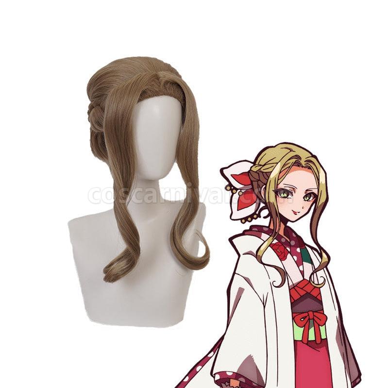 TBHK Toilet bound Hanako kun Yako Long Linen Cosplay Wigs coscarnival011115611