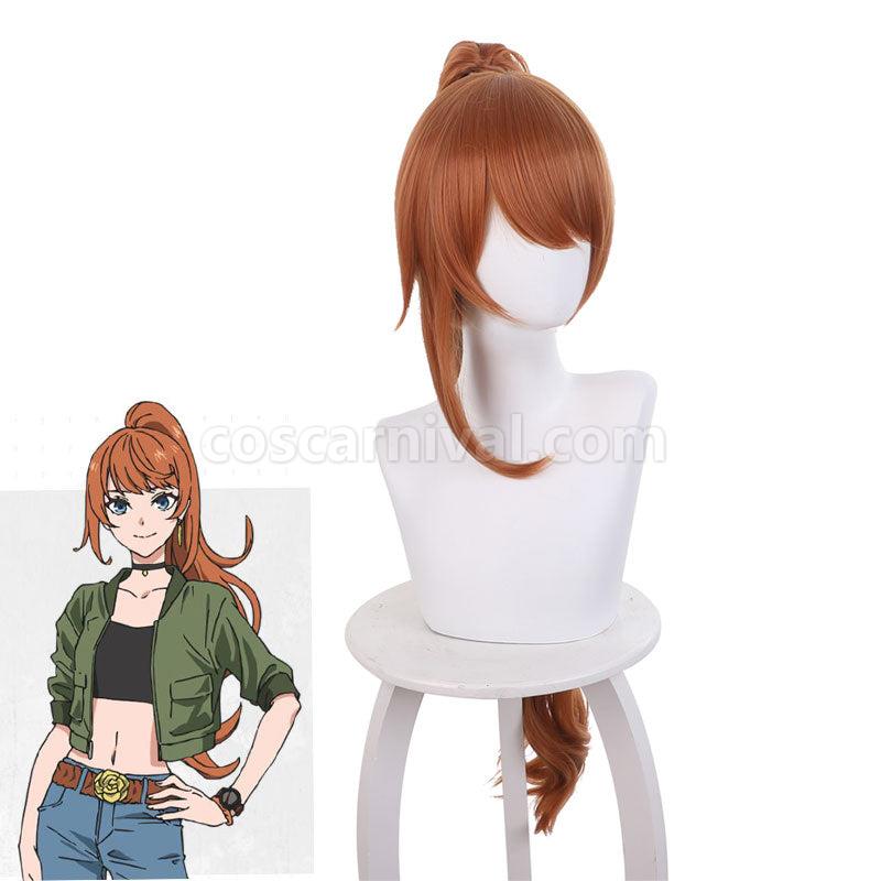 Takt Op. Destiny Anna Schneider Brown Long Cosplay Wigs coscarnival01119330
