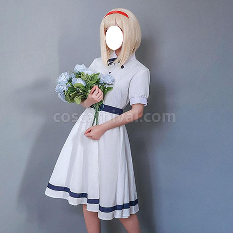 Takt Op. Destiny Musicart Destiny White Dress Cosplay Costumes coscarnival01114307