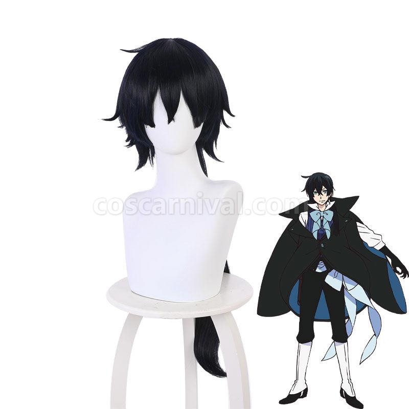 The Case Study of Vanitas Vanitas Black Long Cosplay Wigs coscarnival011110331