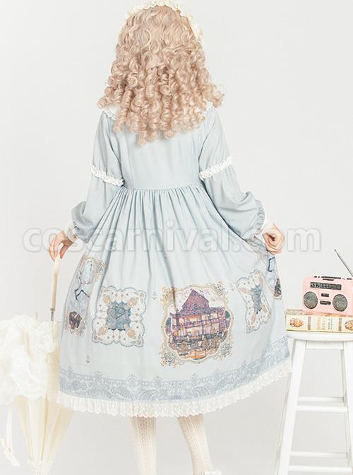 The-Gallery-Series-OP-Printing-Classic-Lolita-Light-Blue-Long-Sleeve-Dress-coscarnival-4093