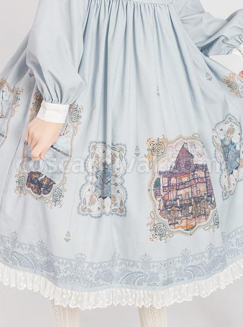 The-Gallery-Series-OP-Printing-Classic-Lolita-Light-Blue-Long-Sleeve-Dress-coscarnival-4131