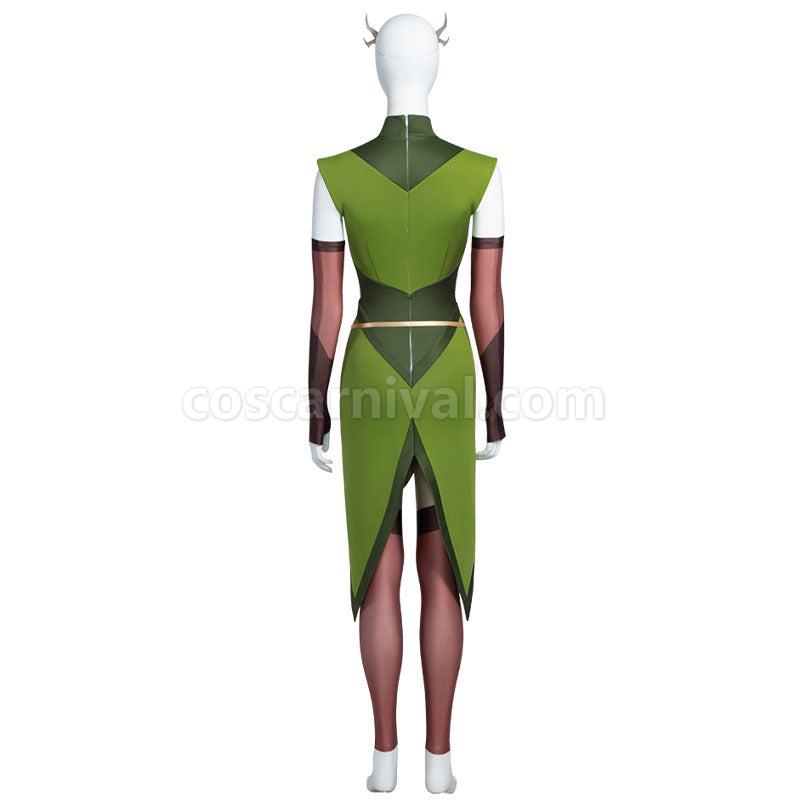 The Legend of Vox Machina Keyleth Cosplay Costumes coscarnival01117033