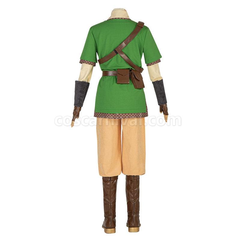 The Legend of Zelda Skyward Sword Link Fullsuit Cosplay Costumes coscarnival011111147