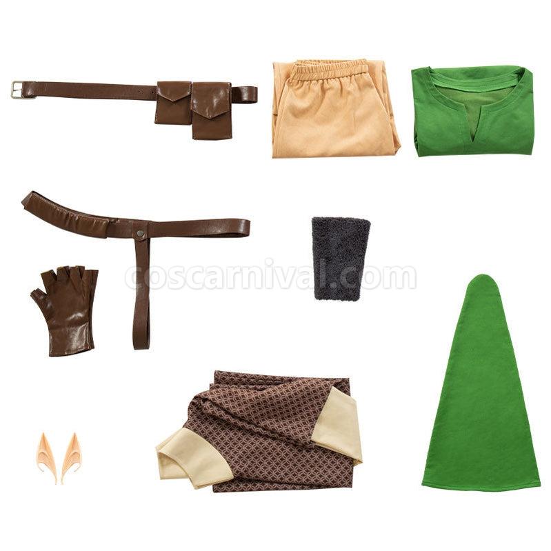 The Legend of Zelda Skyward Sword Link Fullsuit Cosplay Costumes coscarnival011111156