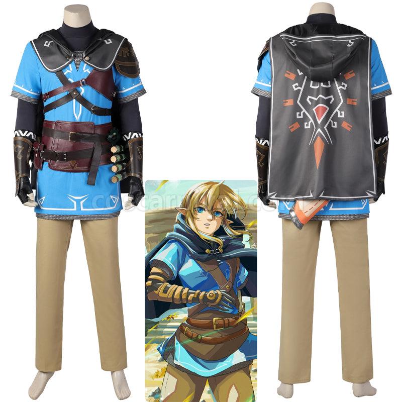 The Legend of Zelda Tears of the Kingdom link Cosplay Costumes coscarnival0111797