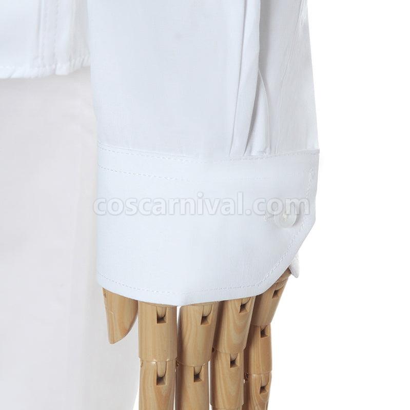 The Promised Neverland Ray and Norman White Shirt Suit Cosplay Costumes coscarnival011116415