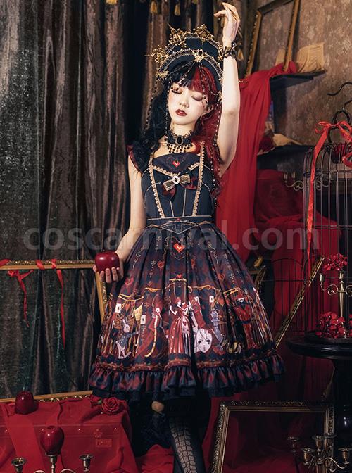 The Queen Of Hearts Series JSK Gothic Lolita Dress