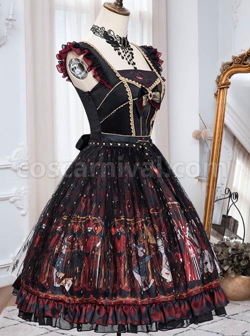 The Queen Of Hearts Series JSK Gothic Lolita Dress