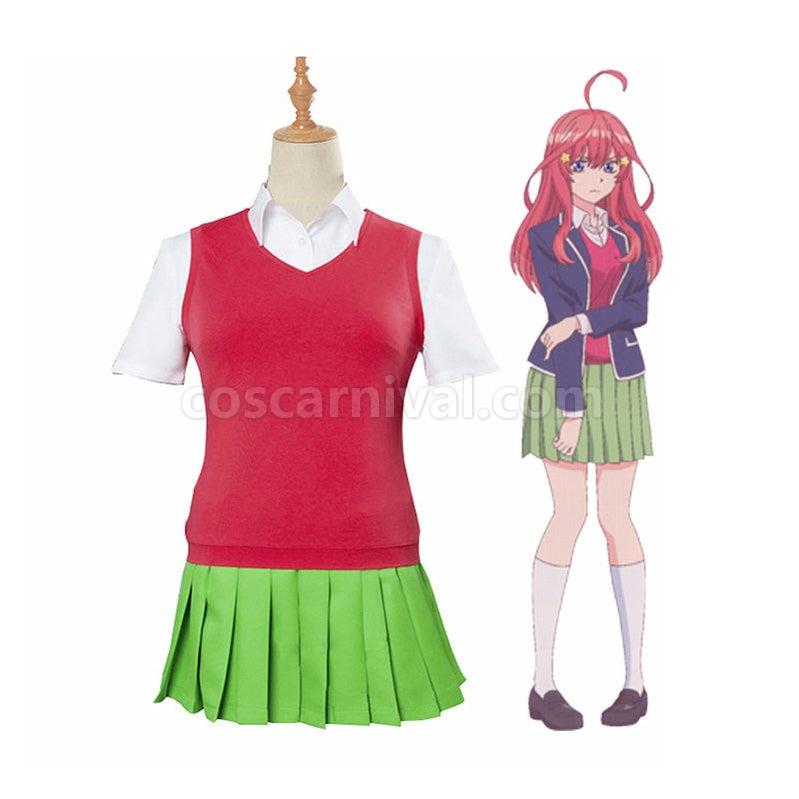 The Quintessential Quintuplets Itsuki Nakano Outfits Cosplay Costume coscarnival011114019