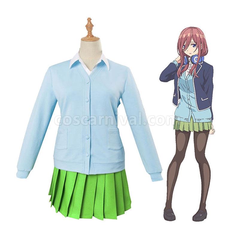The Quintessential Quintuplets Miku Nakano Outfits Cosplay Costume coscarnival011114074