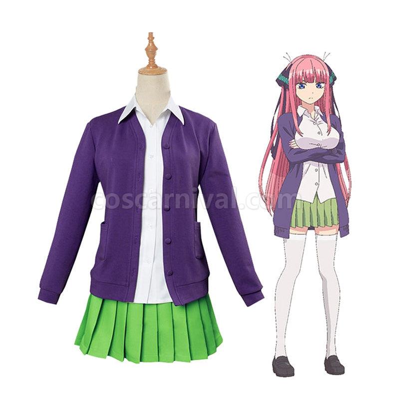 The Quintessential Quintuplets Nino Nakano Outfits Cosplay Costume coscarnival011114081