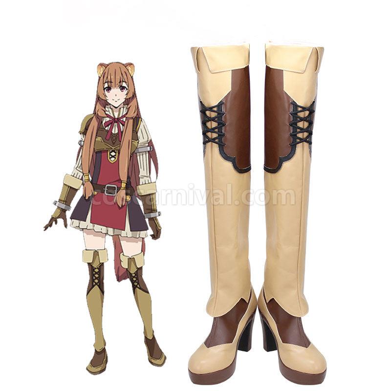The Rising Of The Shield Hero Raphtalia Cosplay Shoes coscarnival01116827
