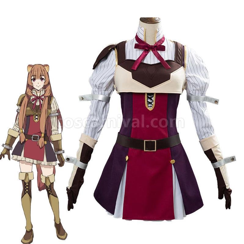 The Rising of the Shield Hero Raphtalia FullSets Cosplay Costumes coscarnival011118986