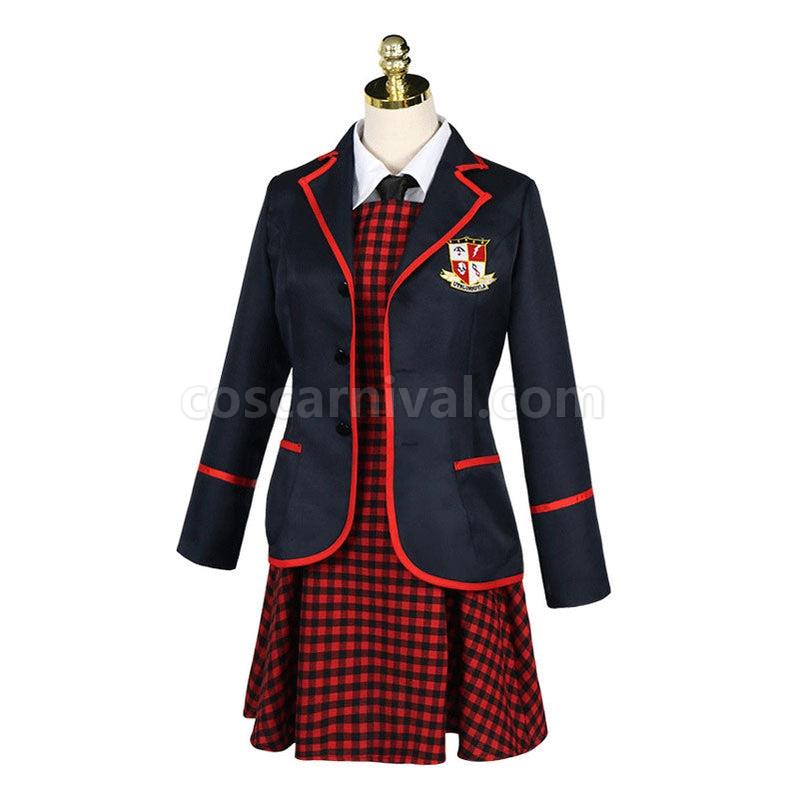 The Umbrella Academy Female JK School Uniform Cosplay Costumes coscarnival011114143