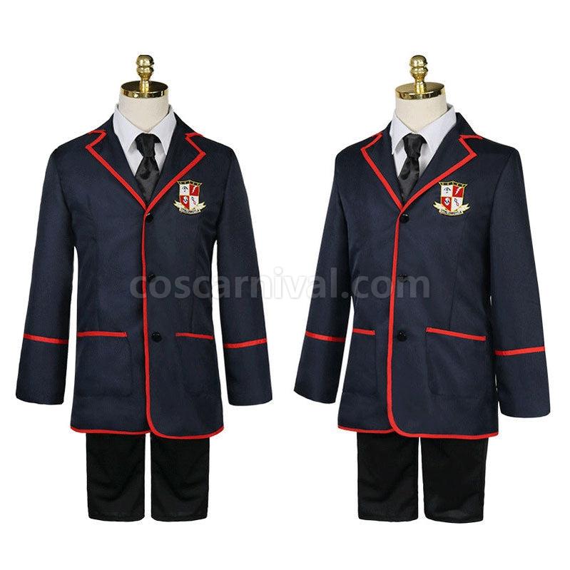 The Umbrella Academy Male School Uniform Cosplay Costumes coscarnival011114126