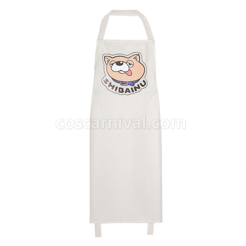 The Way of The Househusband Tatsu White Apron Cosplay coscarnival011111451