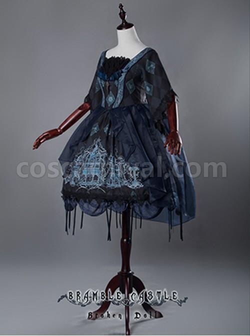 Thorn Castle gorgeous section ghost Lolita OP coscarnival