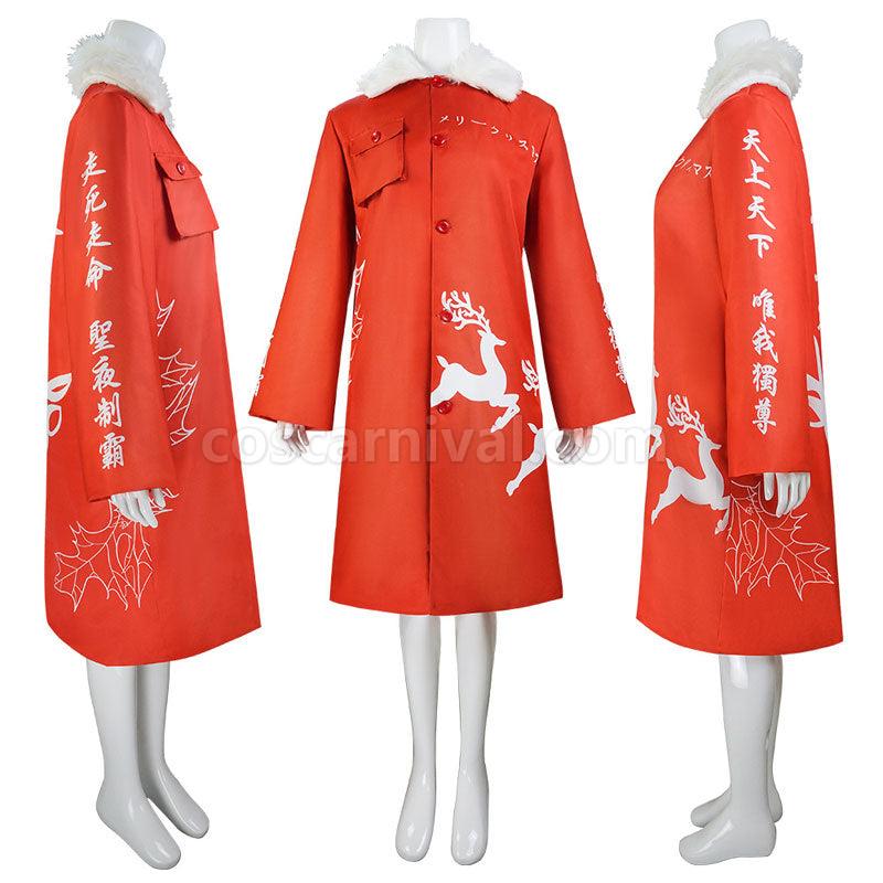 Tokyo Revengers Christmas Cosplay Costumes coscarnival01117982