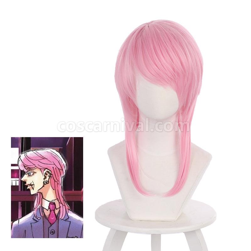 Tokyo Revengers Haruchiyo Sanzu Pink Cosplay Wigs coscarnival01119856
