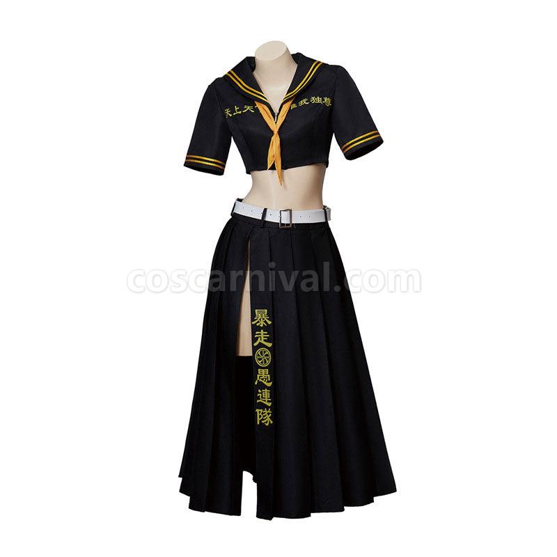 Tokyo Revengers Manjiro Sano Mikey Ken Ryuguji Dress Cosplay Costumes coscarnival01113700