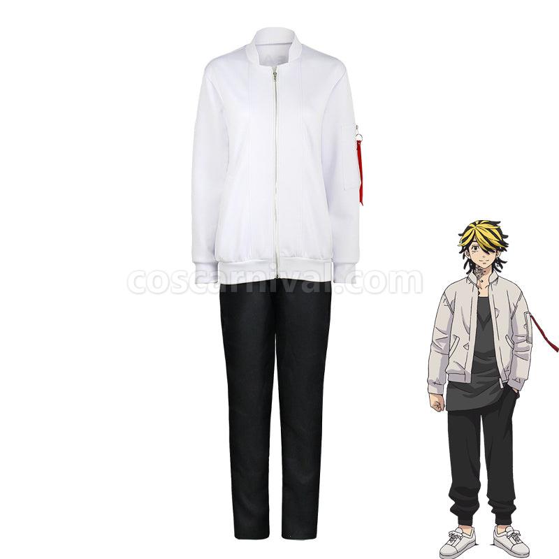 Tokyo Revengers Valhalla Keisuke Baji Kazutora Hanemiya Cosplay Costumes coscarnival01119859