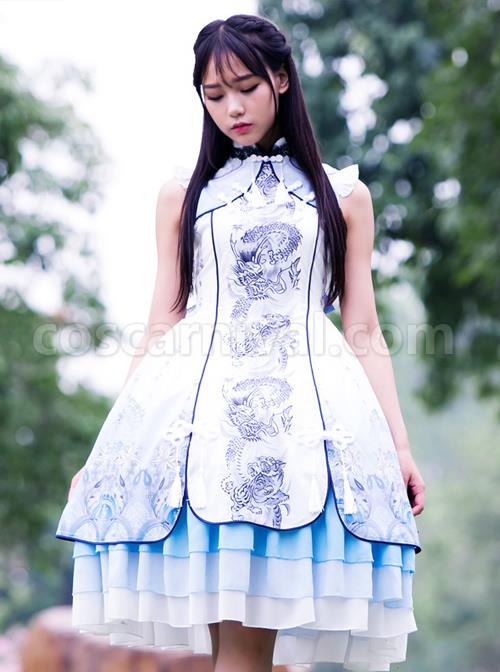 Tsing-Lung-White-Tiger-Series-White-Tiger-Chinese-Style-Classic-Qi-Lolita-Sleeveless-Dress-And-Shawl-Set-coscarnival-3736