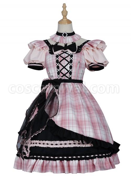 Tsubaki-Sakura-Series-OP-Idol-Singing-Clothes-Black-Sweet-Pink-Plaid-Sweet-Lolita-Short-Sleeve-Dress-coscarnival-3582.jpg