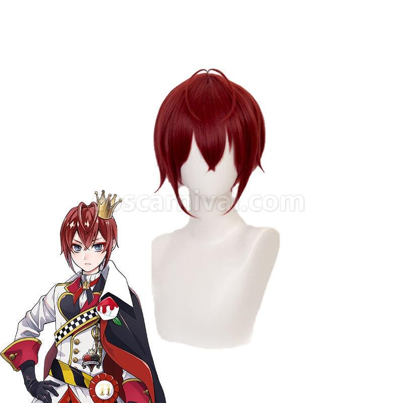Twisted Wonderland Riddle Rosehearts Cosplay Wigs coscarnival011113797