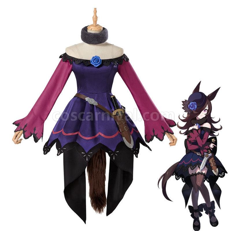 Uma Musume Pretty Derby Rice Shower Uniform Cosplay Costumes coscarnival011111406