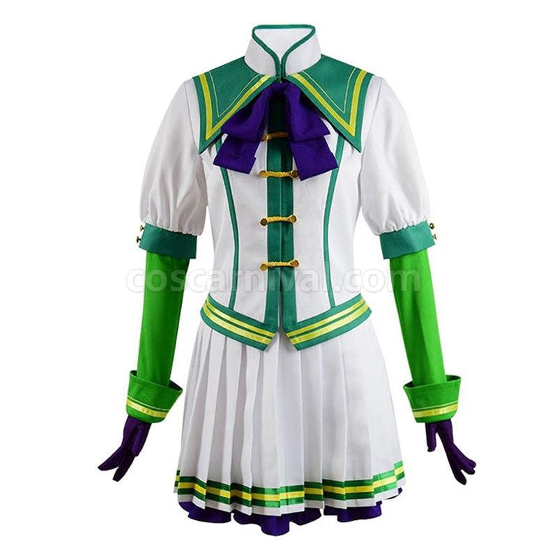 Uma Musume Pretty Derby Silence Suzuka School Uniform Cosplay Costumes coscarnival011111602