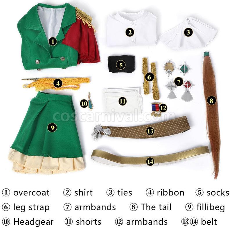 Uma Musume Pretty Derby Symboli Rudolf Uniform Cosplay Costumes coscarnival011110762