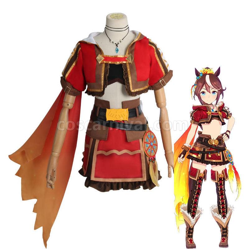 Uma Musume Pretty Derby Tokai Teio Cosplay Costumes coscarnival01115632