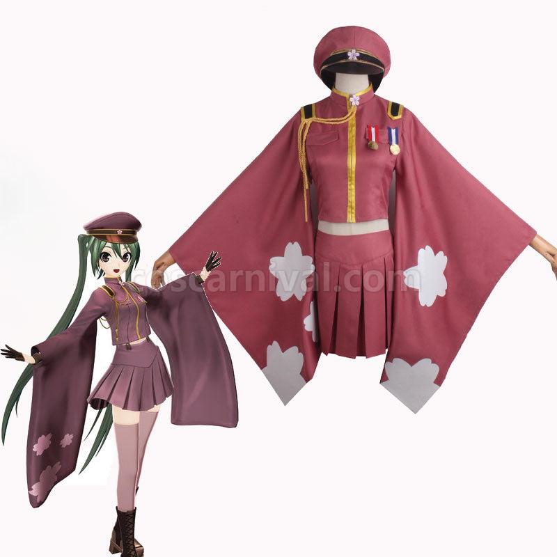 VOCALOID Hatsune Miku Senbonzakura Fullset Cosplay Costumes coscarnival01115967