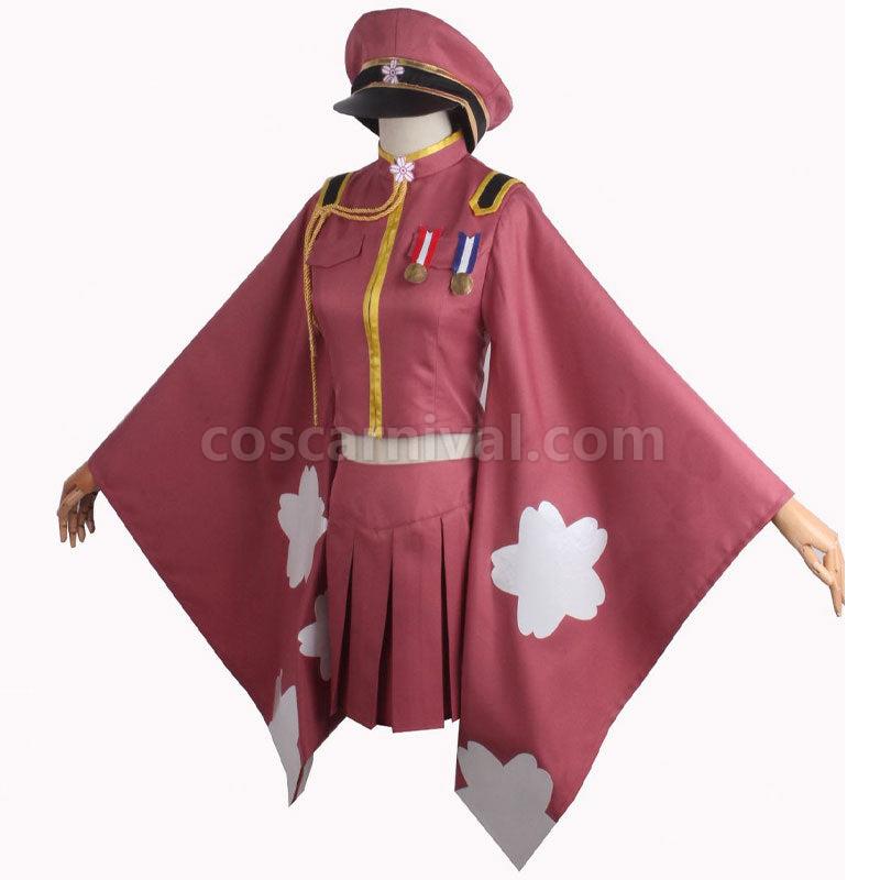 VOCALOID Hatsune Miku Senbonzakura Fullset Cosplay Costumes coscarnival01115972