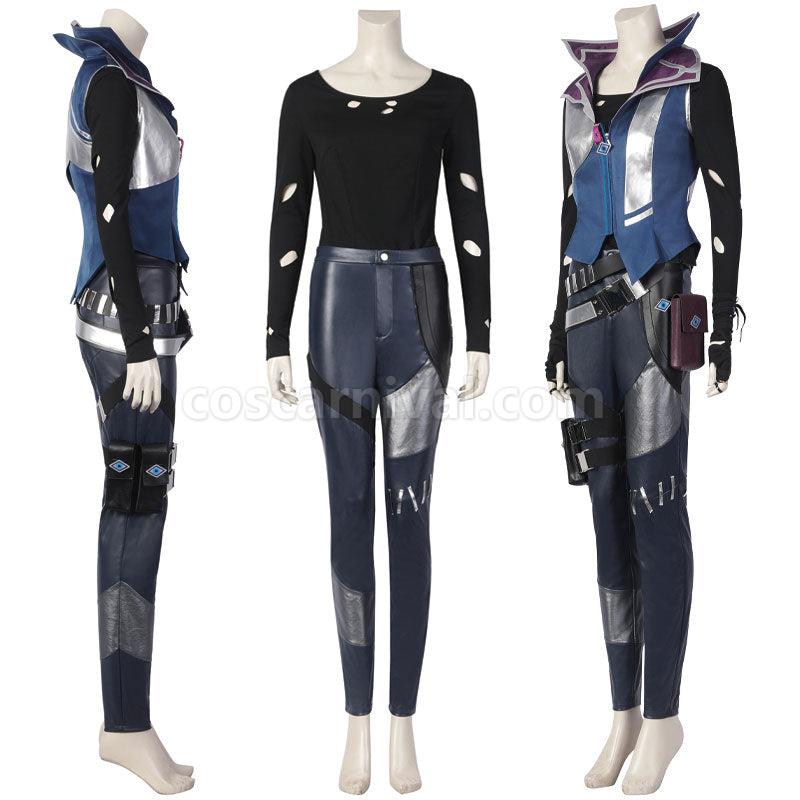 Valorant Fade Cosplay Costumes coscarnival01113627