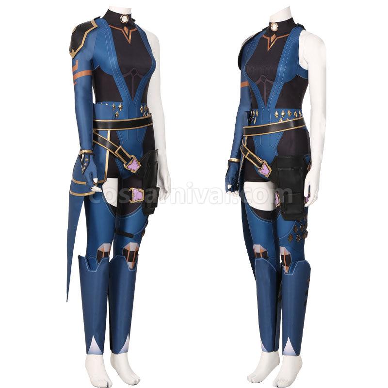 Valorant Reyna Cosplay Costumes coscarnival01112833