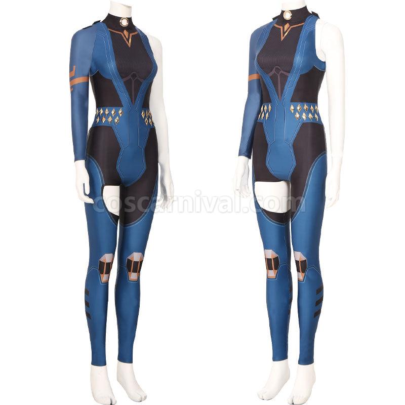 Valorant Reyna Cosplay Costumes coscarnival01112850