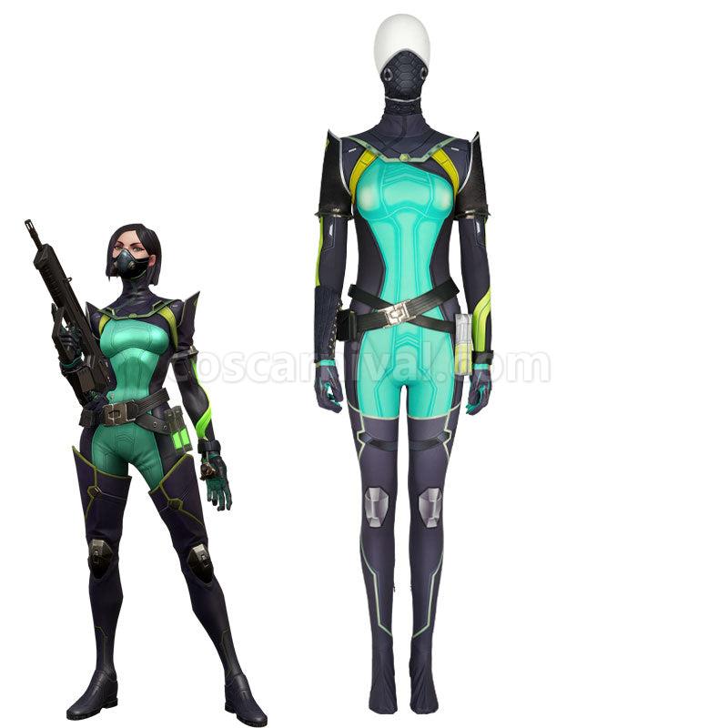 Valorant Viper Cosplay Costumes coscarnival0111630