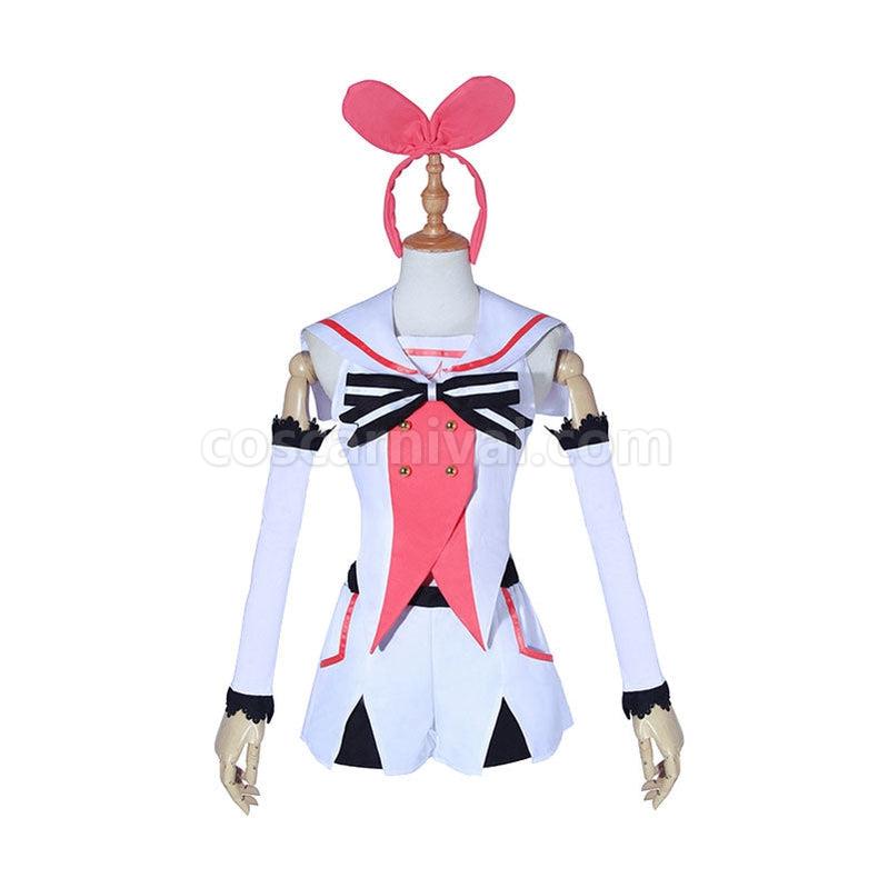 Virtual YouTuber Kizuna AI Uniform Cosplay Costumes Halloween Party Show Dress coscarnival011116013