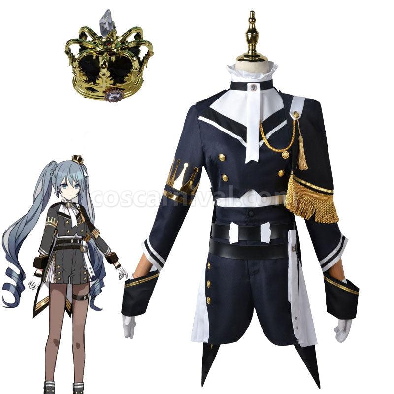 Vocaloid 2020 Project Sekai Hatsune Miku Military Uniform Cosplay Costumes coscarnival01113355