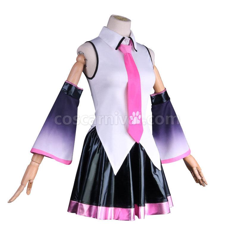 Vocaloid Hatsune Miku 2021 Birthday Happy Cat Ver Cosplay Costumes coscarnival01115828