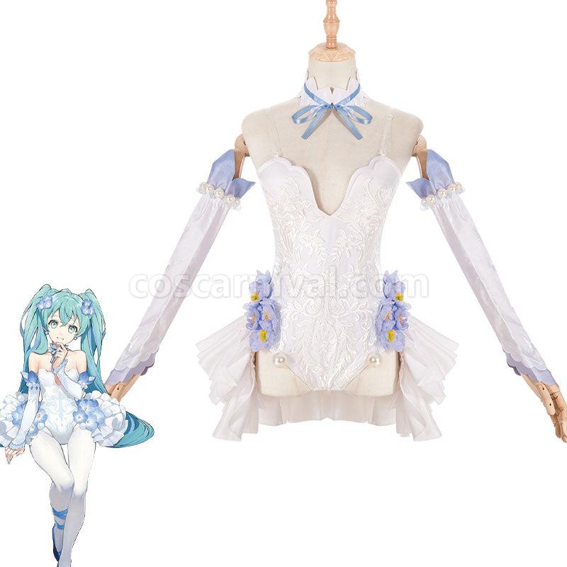 Vocaloid Hatsune Miku Flower Fairy Nemophila Cosplay Costumes coscarnival01111641
