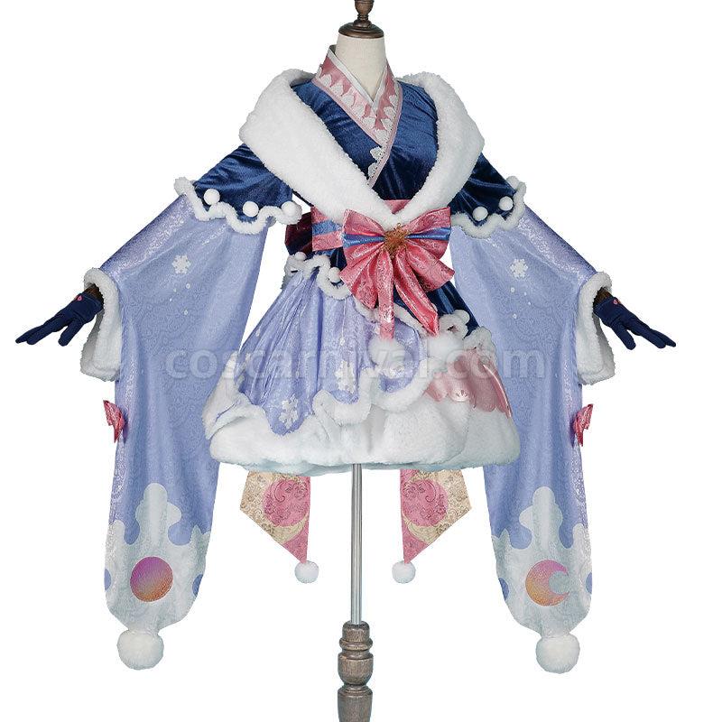 Vocaloid Hatsune Miku Snow Miku 2023 Cosplay Costumes coscarnival01111262